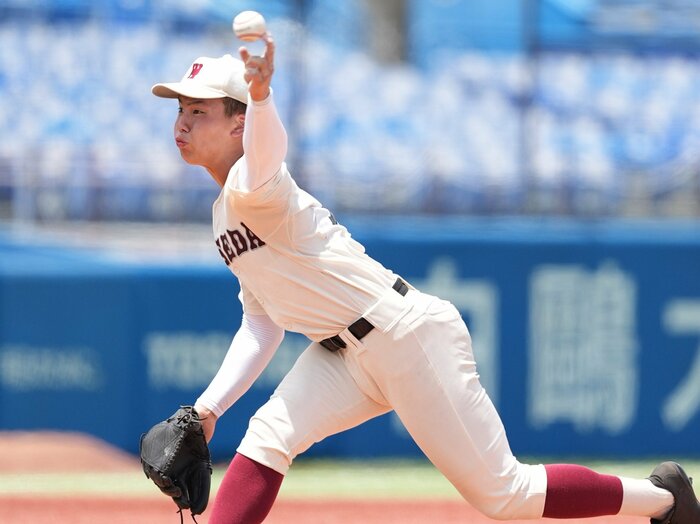 早実9年ぶり甲子園の陰に「ダルビッシュや千賀とも交流」米独立リーグ出身“ナゾの外部コーチ”の存在が…「木製バットのスラッガー」にも注目＜Number Web＞ photograph by Asahi Shimbun