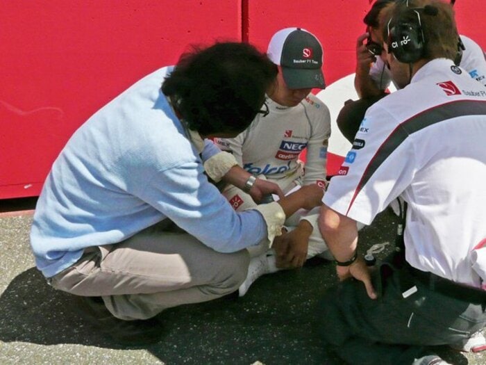 ドイツGPで可夢偉がとった秘密作戦。有松マネージャーのメモの中身は!?<Number Web> photograph by Masahiro Owari