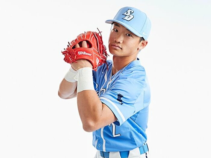 大塚虎之介MLBドラフト指名漏れ。大リーガーの父、王貞治の助言も。＜Number Web＞ photograph by Toranosuke Otsuka