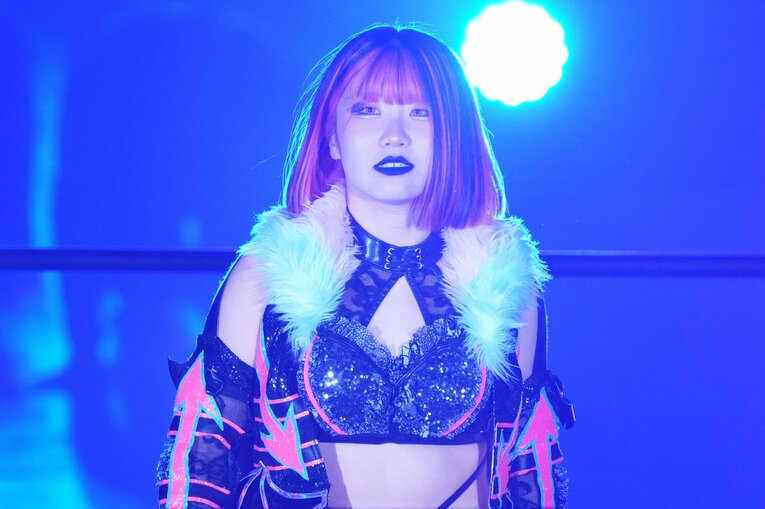 自信を見せる吏南　©Masashi Hara