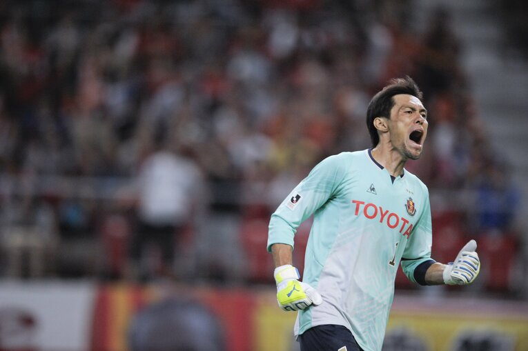 現役時代の楢崎正剛（2013年）©Miki Fukano