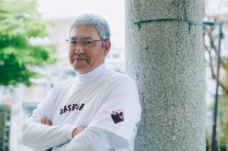 早稲田大学野球部の小宮山悟監督　©Asami Enomoto