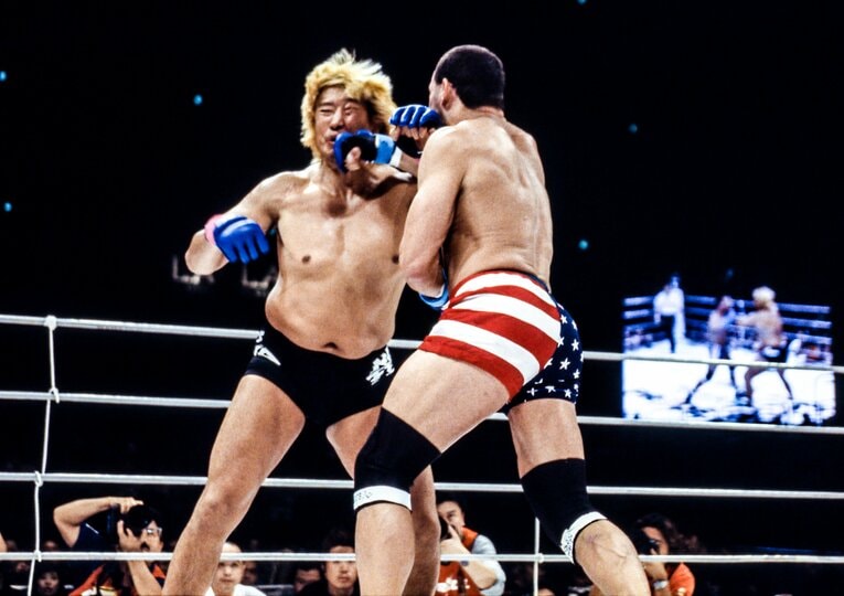 【アンケート4位】ドン・フライvs.高山善廣（2002年）©Susumu Nagao