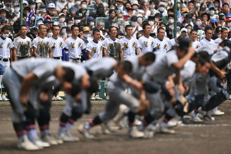 試合終了後　©Hideki Sugiyama