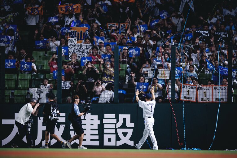西武一筋25年 レジェンド・栗山巧の引退試合に密着　©Kiichi Matsumoto　【スワイプするとそのほかの写真もご覧になれます】