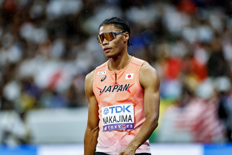 日本人として34年ぶりの決勝進出となった中島　©Kiichi Matsumoto