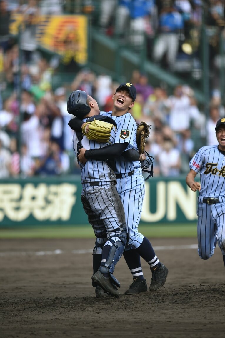 小笠原慎之介17歳、甲子園で　©︎Hideki Sugiyama