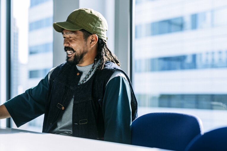 和かな表情でラグビー人生を振り返った堀江翔太　©︎Kiichi Matsumoto