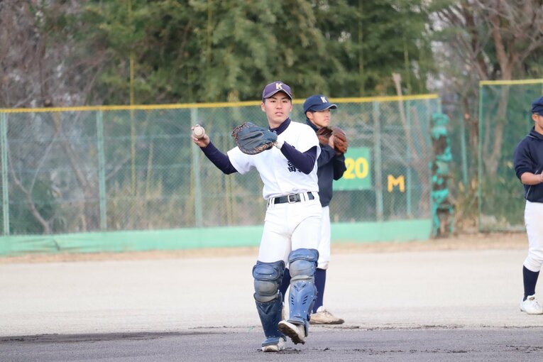 現チームの主将を務める田副　©Genki Taguchi