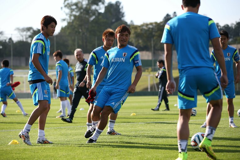 青山敏弘（2014年ブラジルW杯）　©︎JMPA