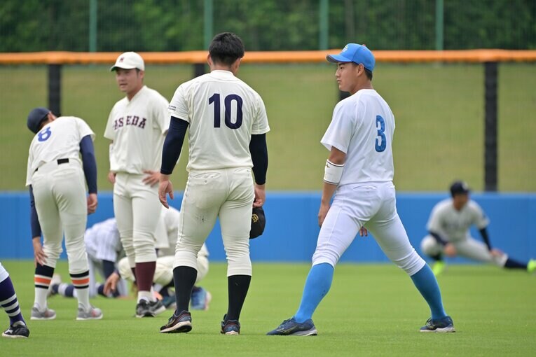 今夏の大学ジャパン合宿での渡部　©︎Hideki Sugiyama