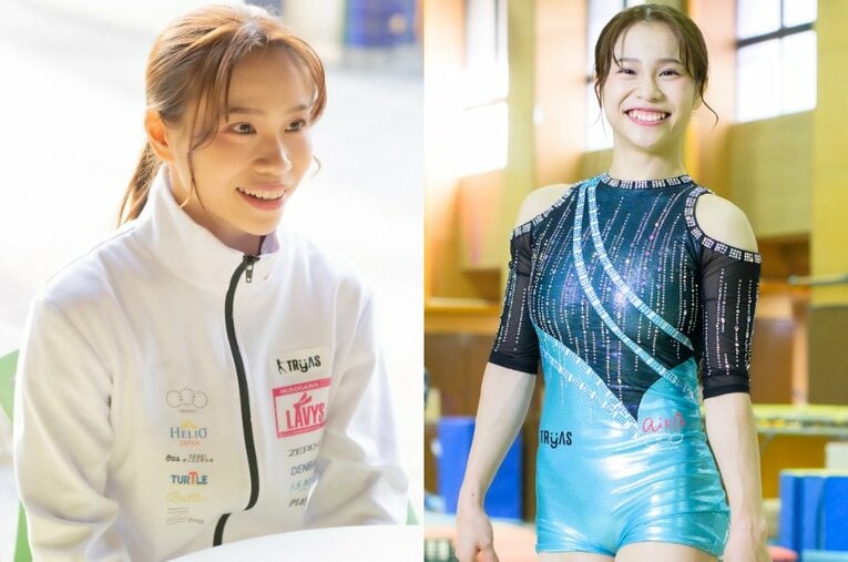 競技を続けながら、体操普及のための会社立ち上げ、イベントへの出演など、精力的な活動を行っている杉原愛子（24歳） ／ photograph by Asami Enomoto