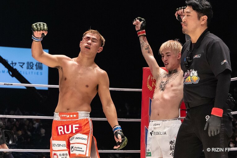 『RIZIN45.』平本蓮vs.YA-MAN　©RIZIN FF
