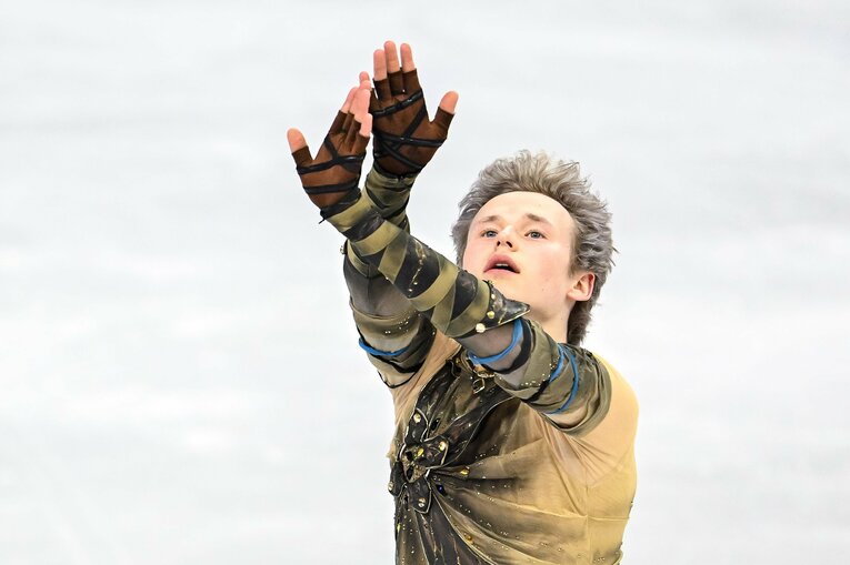 自己ベストスコアを更新したSP　©Getty Images