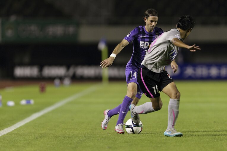 現役時代のミキッチ（2015年）©Sports Graphic Number