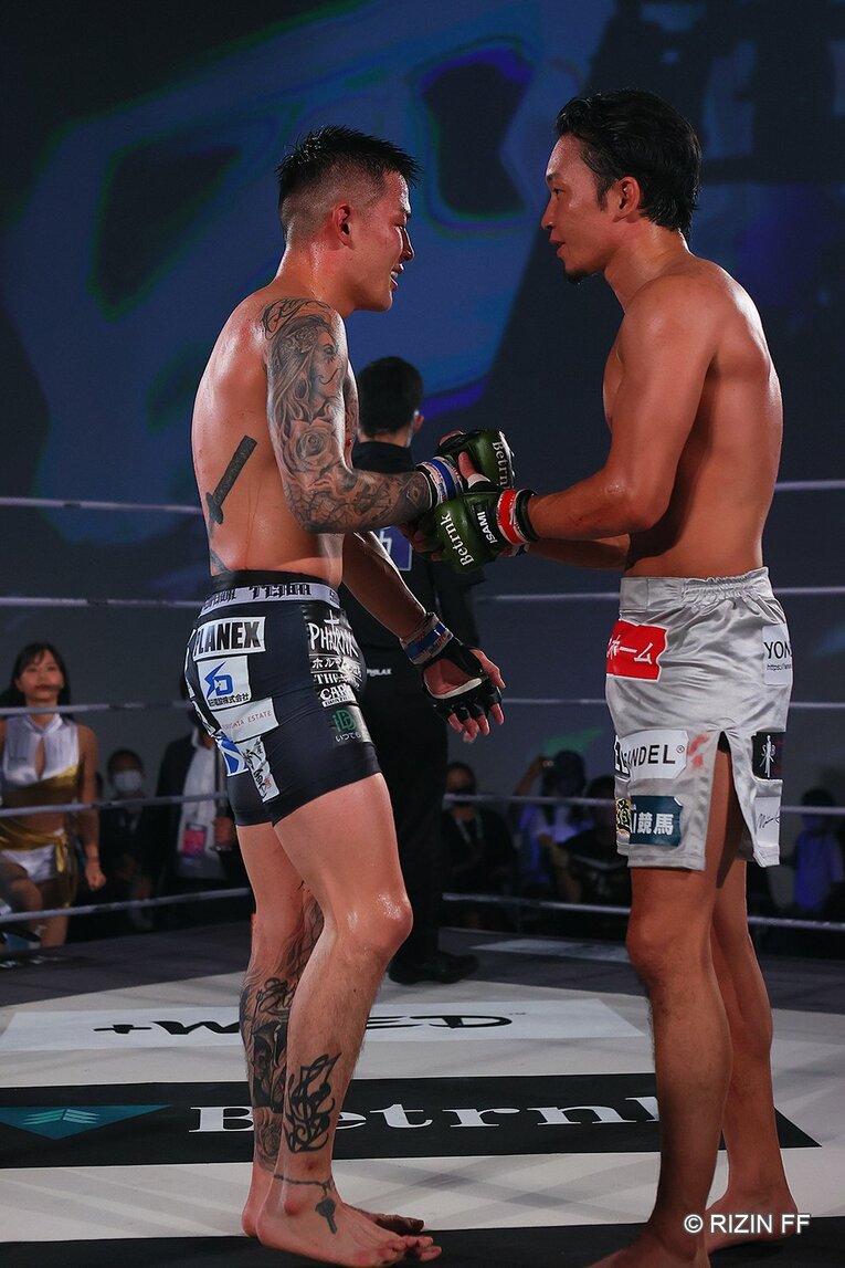 朝倉未来vs萩原京平　©RIZIN FF