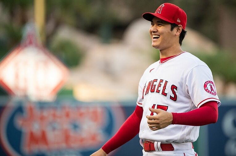 9月13日時点で44本塁打、9勝……投打両面で際立った数字を残している大谷翔平 ／ photograph by Nanae Suzuki