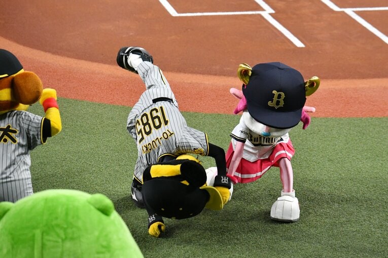 トラッキーを簡単にひねり倒すベルちゃん　©︎Hideki Sugiyama