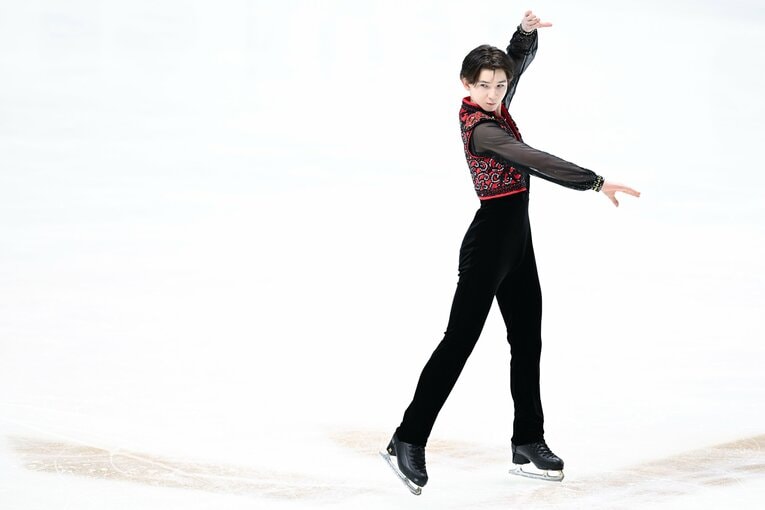 中田璃士、全日本選手権ショートの演技　©︎Asami Enomoto