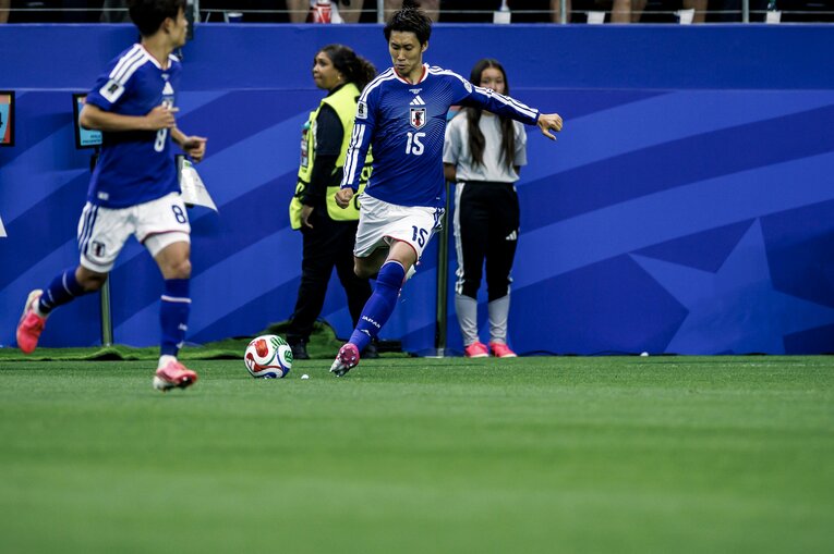 小学校時代の清川の「ライバル」鎌田は北中米W杯でも活躍　©Kiichi Matsumoto / JMPA