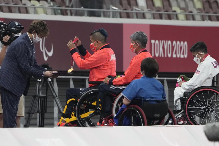 佐藤友祈　©︎AP/AFLO