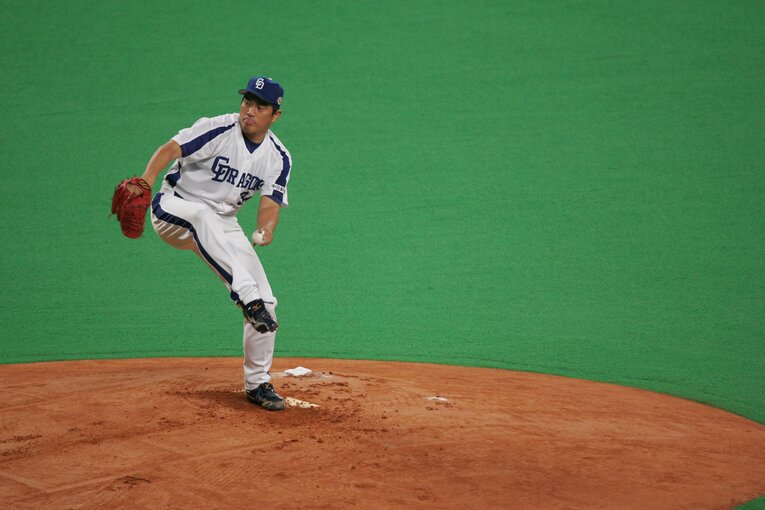 【2006年撮影】41歳の山本昌　©BUNGEISHUNJU