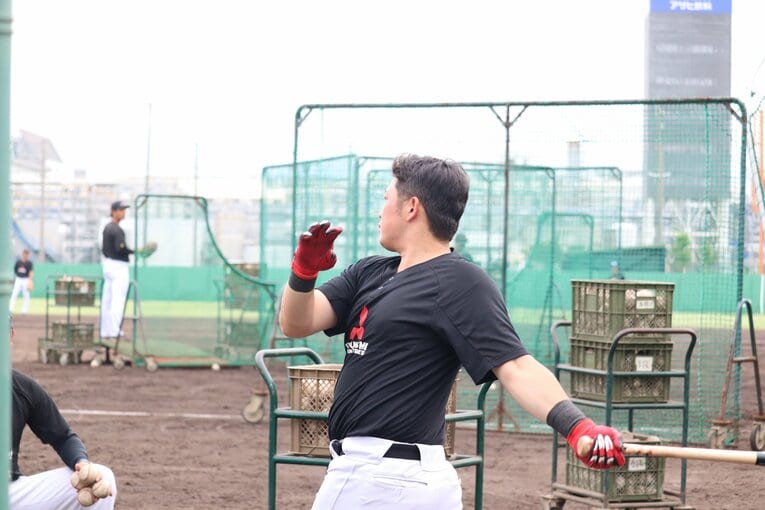 現在の二橋さん。今季から三菱重工East→Westに移籍し、30歳となったいまも現役を続けている　©Genki Taguchi