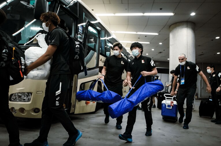 ネーションズリーグ・ドイツ戦　©︎FIVB