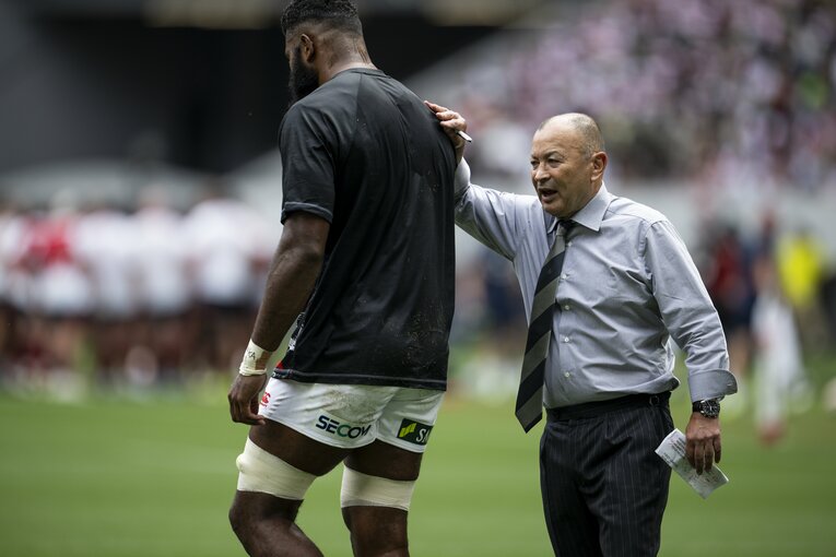 エディー・ジョーンズHC　©︎Asami Enomoto