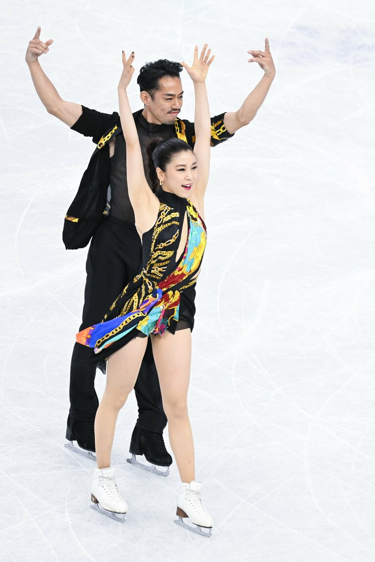 リズムダンスの演技 ©Asami Enomoto