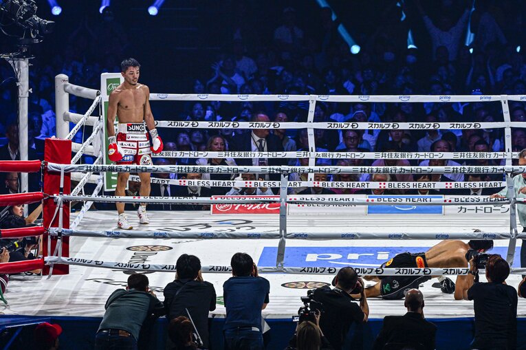 中谷潤人vs.ペッチ・ソー・チットパッタナ（WBC世界バンタム級タイトルマッチ）©Takuya Sugiyama