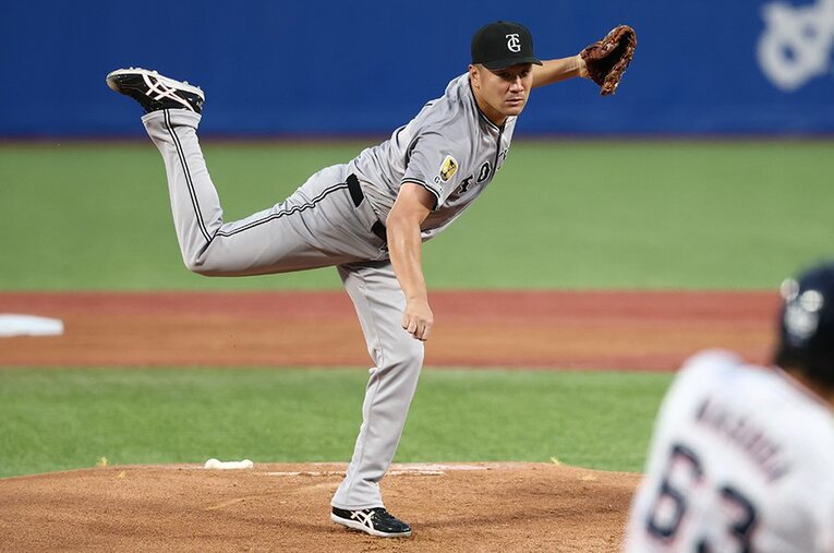日米199勝目を挙げた田中将大。昭和生まれのプロ野球選手27人の成績はどうなっている？ ／ photograph by JIJI PRESS