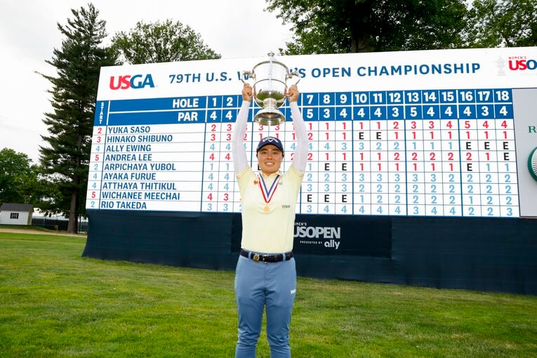 笹生優花　©︎USGA