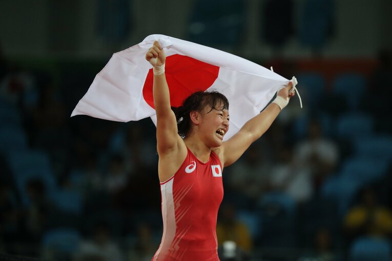 リオ五輪では壮絶な決勝戦を制して金メダルを獲得した　©︎JMPA