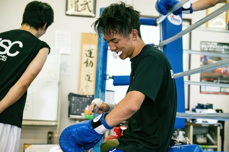 東京大学ボクシング部・伊藤朝樹　©︎Nanae Suzuki