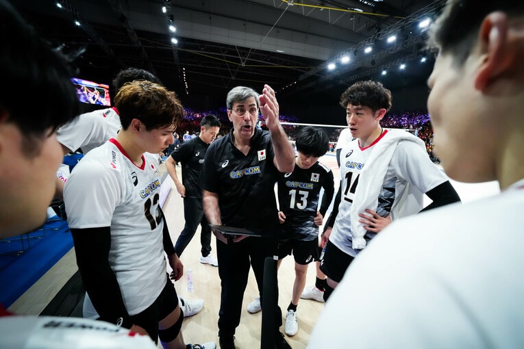 フィリップ・ブラン（VNLイラン戦）©︎Volleyball Wrold