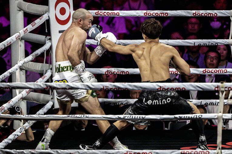 井上尚弥vs.TJ・ドヘニー。2024年9月3日、有明アリーナ　©Takuya Sugiyama