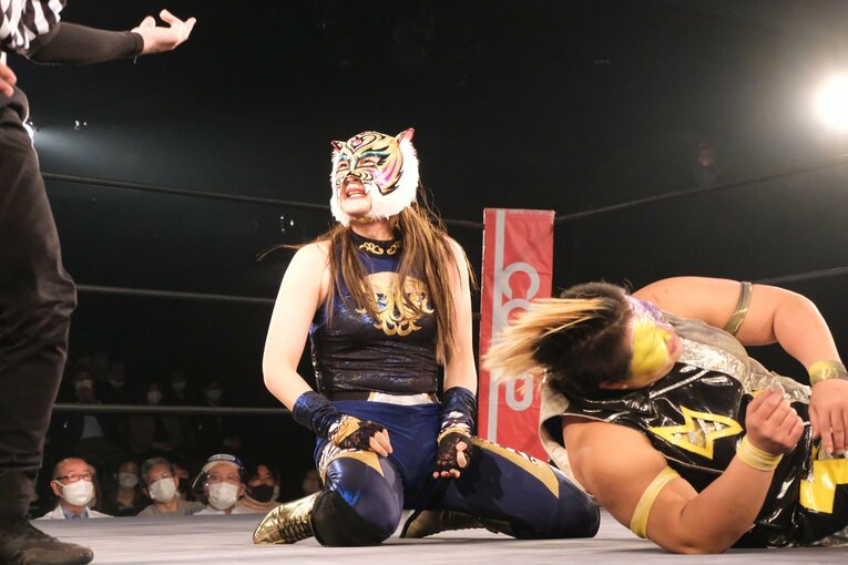 タイガー・クイーンの年内最終戦（vsライディーン鋼）