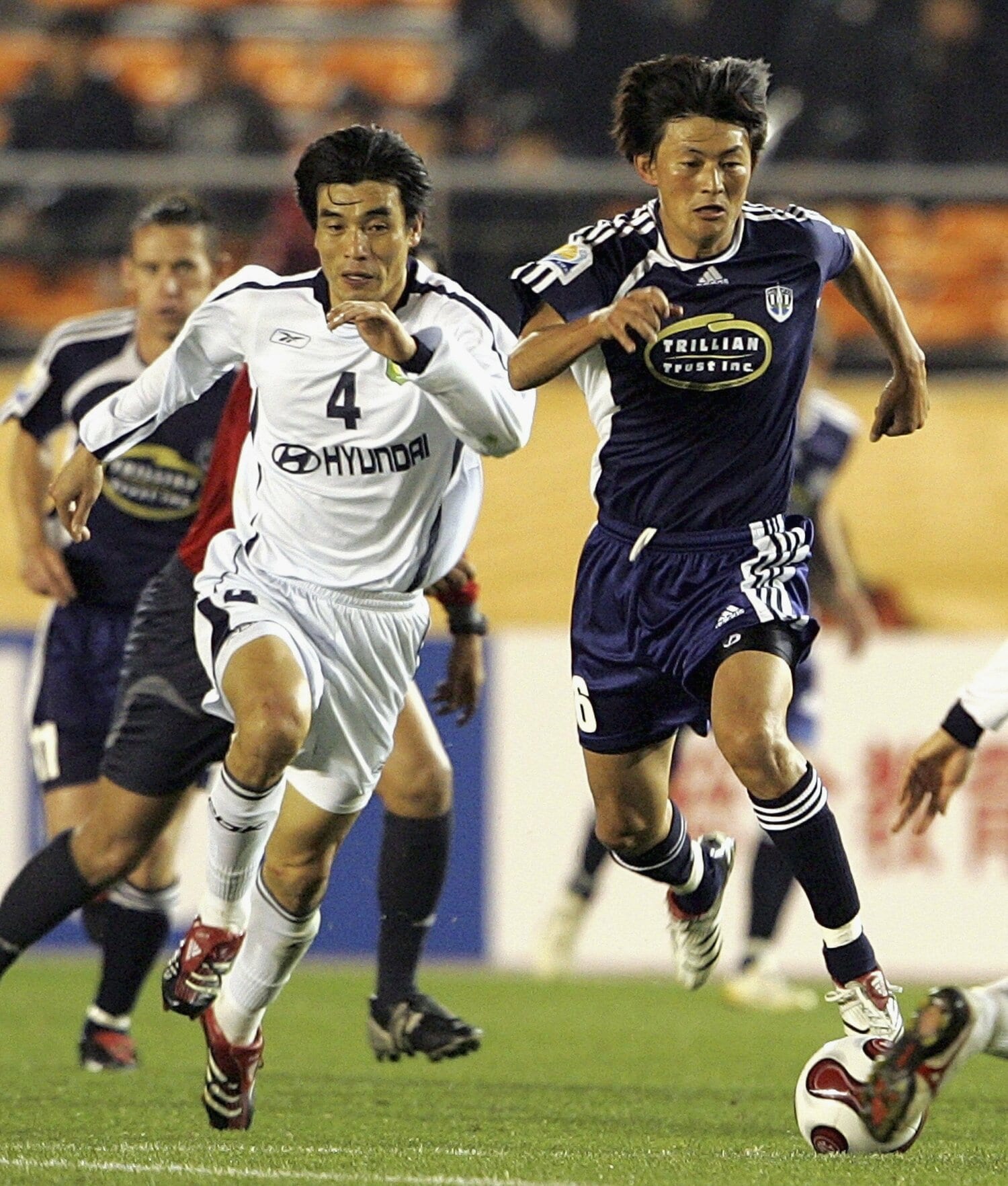 2006年にクラブW杯に出場した岩本輝雄　©︎Getty Images