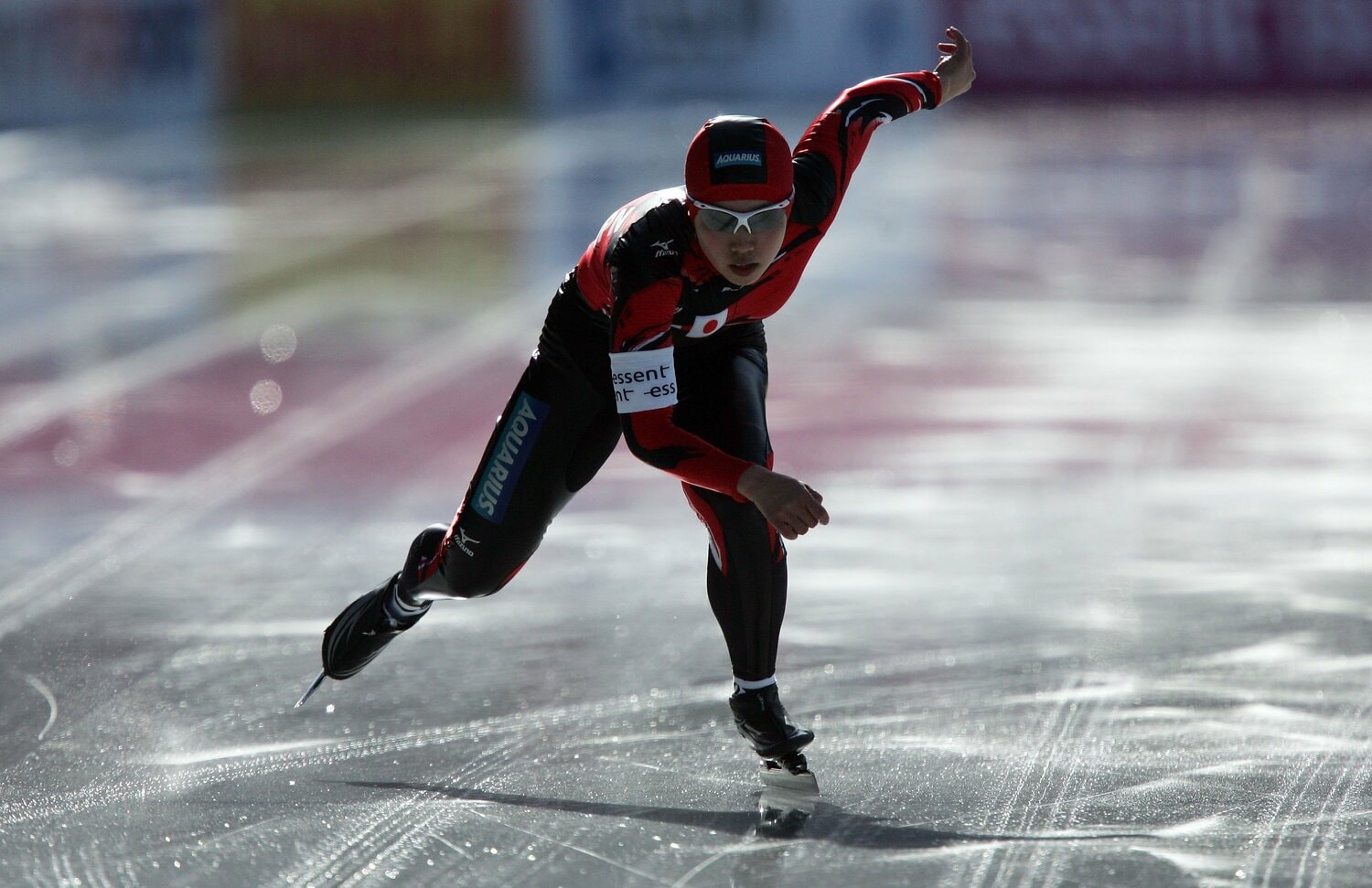 2008年の小平※写真をクリックしていくと過去の五輪での滑り、20歳の頃の初々しい表情がご覧になれます　©Getty Images