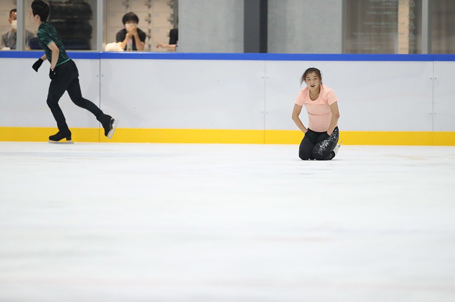 LINE振付指導で「正面はどこ？」。フィギュアスケーターたちの模索。＜Number Web＞ photograph by Manabu Takahashi