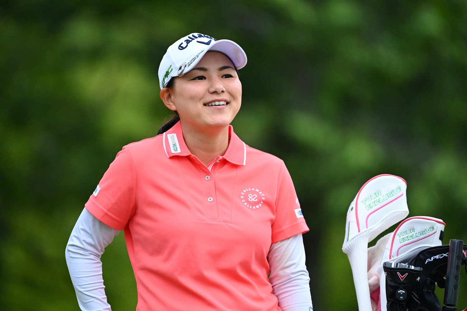 リゾートトラスト レディスで復帰した横峯さくら　©︎Atsushi Tomura/Getty Images