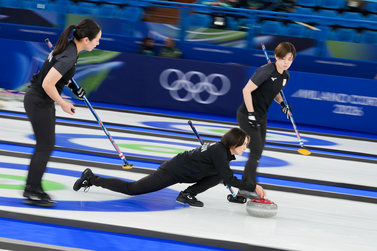 カーリング女子日本代表・フォルティウスのスキップ吉村紗也香　©︎Tsutomu Kishimoto/JMPA
