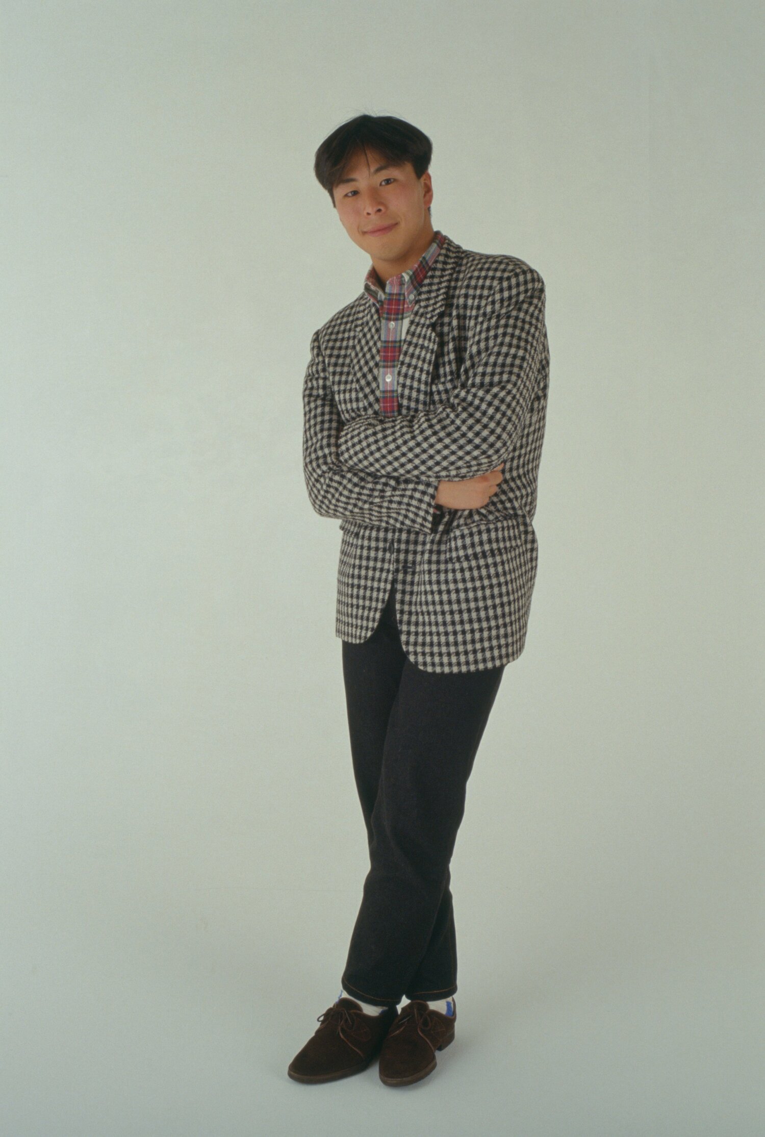 90年当時の小林さん　©Sports Graphic Number