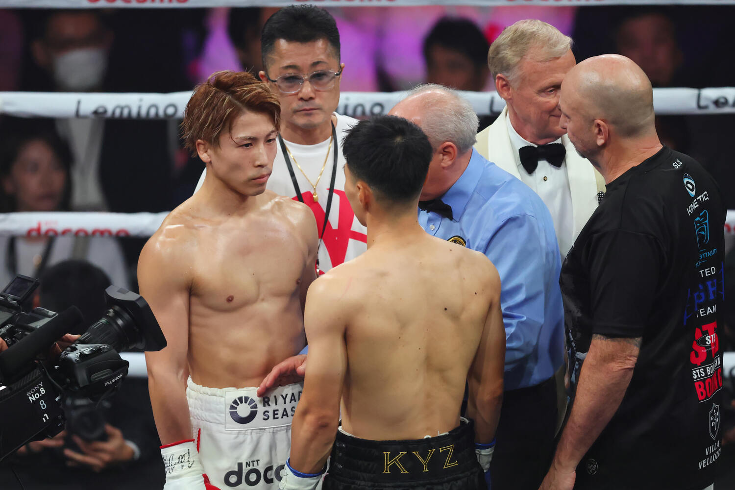 キム・イェジュンの前に立ちはだかった井上尚弥　©︎Naoki Morita/AFLO SPORT