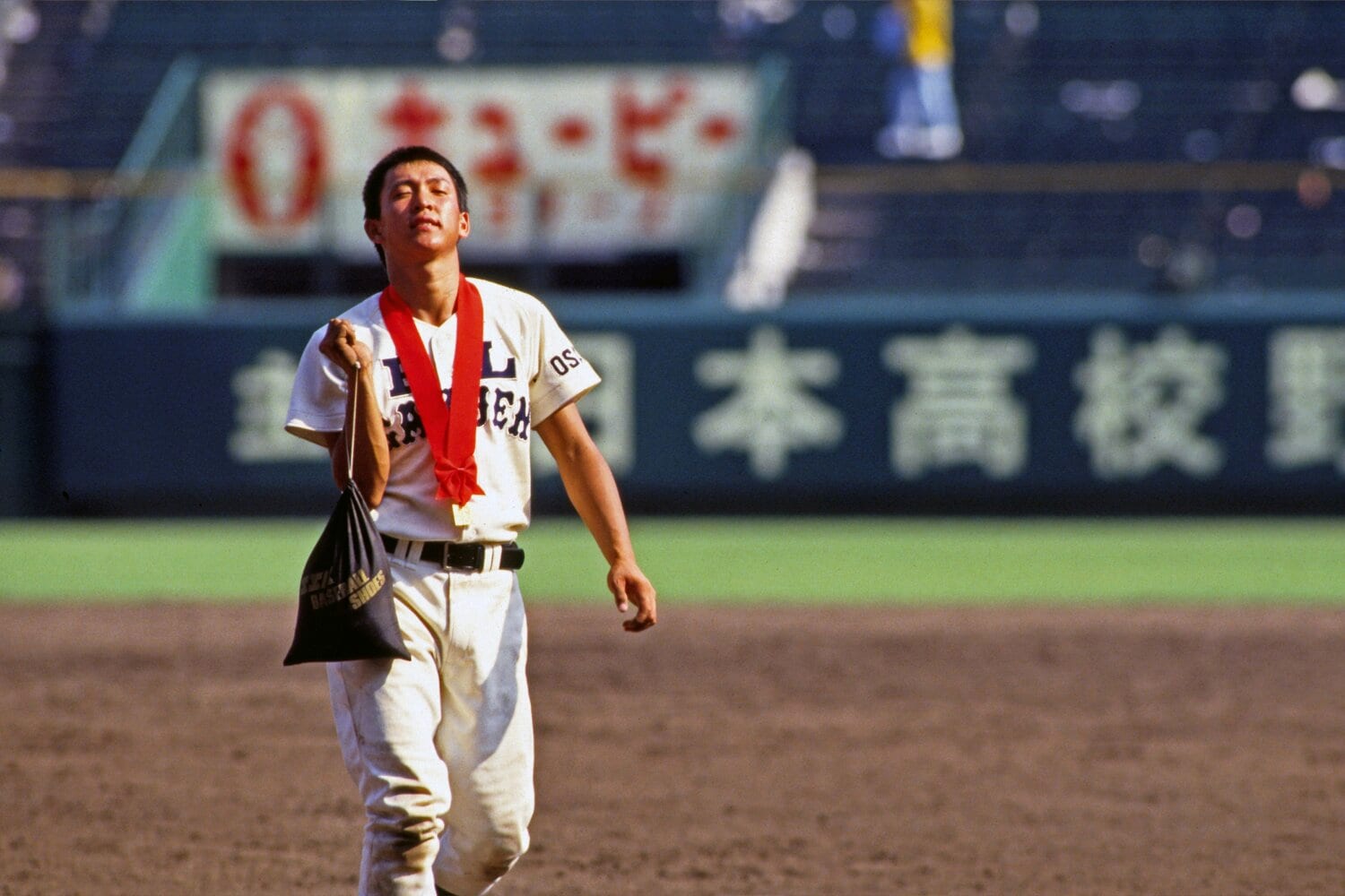 1987年、春夏連覇を成し遂げたPL学園・立浪和義　©AFLO