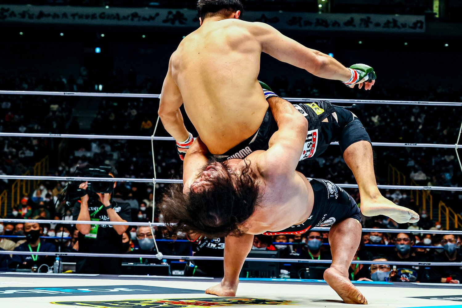 Uインターやゲーリー・オブライトに憧れた“自分史”の総決算となった渾身のジャーマンスープレックス　©RIZIN FF Susumu Nagao