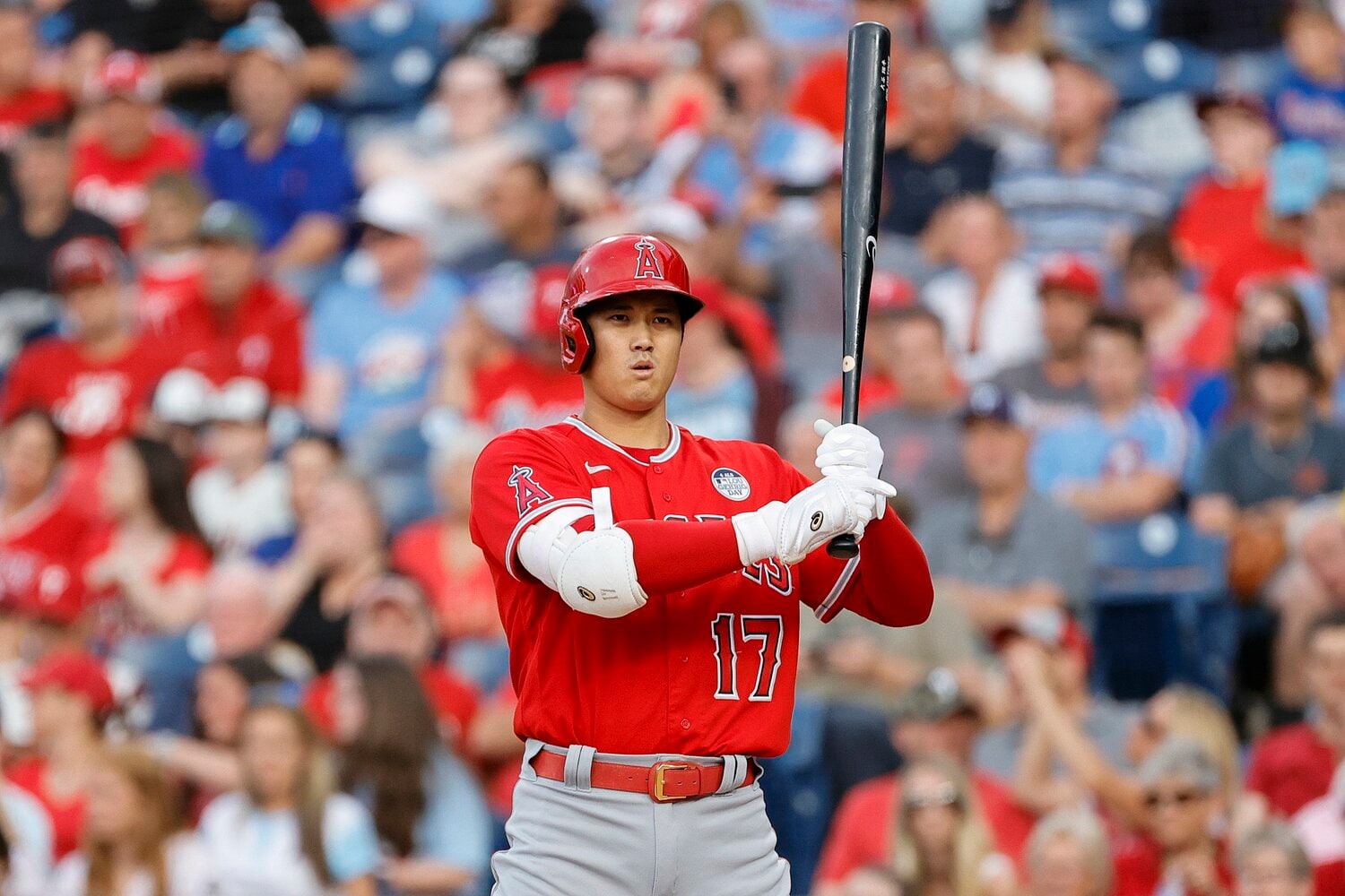 フィリーズ戦での大谷翔平　©Getty Images