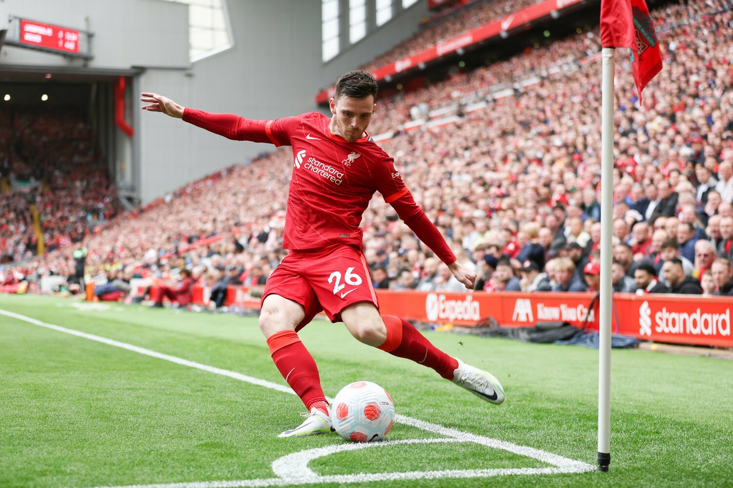 加入時は無名だったロバートソンは今やリバプールに欠かせない存在に　©Getty Images