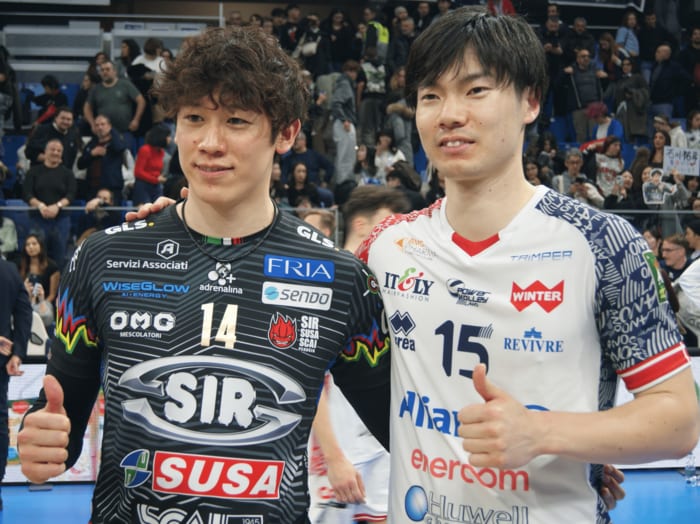 「ユーキは逸材。でも、タツの成長も大したものだよ」石川祐希を育てたイタリア熱血漢が25歳大塚達宣の未来を予言「タツは自分の道を見つけた」＜Number Web＞ photograph by Takashi Yuge